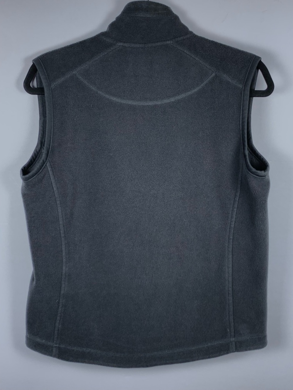 Cutter & Buck Black Fleece Vest Womens SP Petite Small Full Zip Golf - Picture 15 of 15